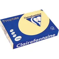Clairefontaine Papier imprimante Trophée Pastel A4 160 g jaune canari