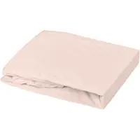 DOMIVA Drap Housse + Alese - 70 X 140 Cm - 100% Coton - Blanc/Nude