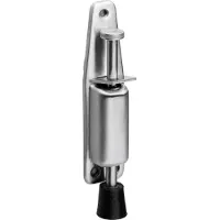 Intersteel Arrêt de porte en acier inoxydable brossé 142 mm (1x)