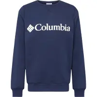 Columbia Logo Sweatshirt Bleu S Homme