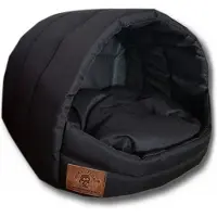 Viking Choice Panier à chien - petit chien - box - lit pour chien - 45 x 49 x 36 cm - noir - lit pour chien - lit pour chien