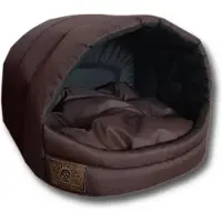Viking Choice Panier à chien - petit chien - box - lit pour chien - 45 x 49 x 36 cm - marron - lit pour chien - lit pour chien