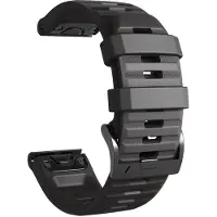 INF Bracelet pour Garmin Fenix / Forerunner / Approach / Quatix Noir