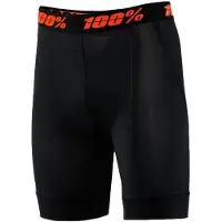 100% Crux Base Layer Shorts Noir 38 Homme