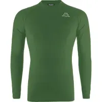 Kappa Vurbat Long Sleeve Base Layer Vert L Homme