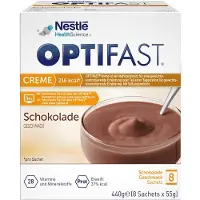 MUCOS Pharma GmbH & Co. KG OPTIFAST Substitut de repas pour un régime amaigrissant Crème Chocolat, 8 sachets