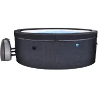 NetSpa Vita 156x70 Cm Hot Inflatable Tub With External Panels Bleu 800L