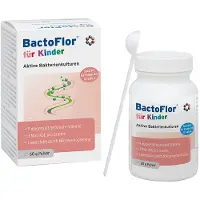 Intercell-Pharma GmbH BactoFlor pour enfants cultures bactériennes actives en poudre, 60 g de poudre