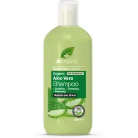 Dr Organic Shampoing à l'aloe vera , 265 ml - Formule naturelle et végane