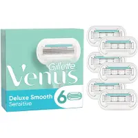 Gillette-Venus Pro - Lames de rasoir Smooth&Sensitive - 6 lames