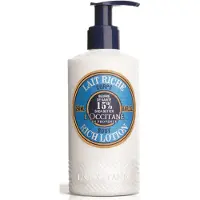 L'Occitane Lotion corporelle riche au beurre de karité Crème corporelle pour peaux très sèches et sensibles 250 ml