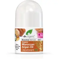 Dr Organic Déodorant à bille à l'huile d'argan marocaine 50ml