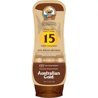 Australian Gold Protect Lotion With Bronzer lait bronzant SPF 15 237 ml