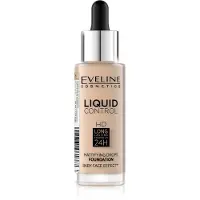Eveline Cosmetics Liquid Control fond de teint liquide avec pipette teinte 015 Light Vanilla 32 ml
