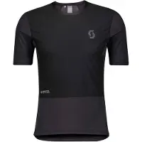 SCOTT Ws Gore-tex Infinium Windstopper Short Sleeve Jersey Noir S Homme