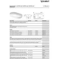 Duravit Vasque à poser LUV o ÜL HLB 700x400mm sans trou pour robinet blanc (400 mm, 700 mm)