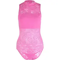 Urban Classics Laces Sleeveless Body Rose M Femme