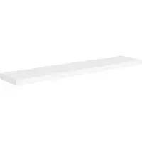 vidaXL Étagère murale flottante blanc 120x23,5x3,8 cm MDF