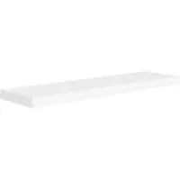vidaXL Étagère murale flottante blanc 90x23,5x3,8 cm MDF
