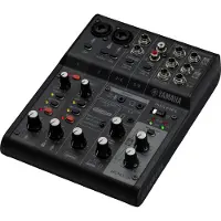 Yamaha AG06 MK2 6 Channel Mixer with USB Interface Black