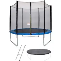 Sonstiges Trampoline MAXI ECO Ø 300 cm Bleu - Avec filet, échelle, housse de protection