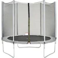 Kangui Trampoline MAXI ECO Ø 250 cm Gris - Avec filet