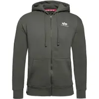 Alpha industries Veste de survêtement olive / blanc