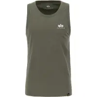Alpha industries Small Logo Sleeveless T-shirt Vert S Homme