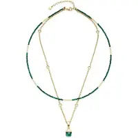 Leonardo Collier avec pendentif Valea acier inoxydable, (Acier inoxydable, 45 cm)