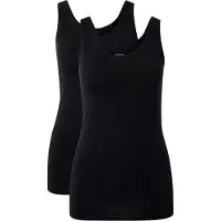 Schiesser Maillot de corps 'Uncover' noir