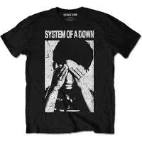 Ginza.se Hommes, T-shirt, See No Evil Mens, Noir, (L)
