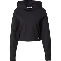 Calvin Klein Femmes, Pull-over, Sweat-shirt Femme Sans Zip Noir, Noir, (XL)
