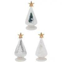 Côté Table Décorations de noël ARTICA X3 - Blanc - Unique