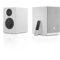 Audio Pro Enceintes connectées Hi-Fi sans fil Bluetooth A28 Blanc Vendues par paire