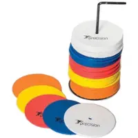 Precision Small Round Marker Discs 50 Units 50 Units Clair,Multicolore 10 cm
