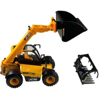 Tomy Chargeur télescopique JCB 542-70 avec accessoires, BRI43325, échelle1/32, BRITAINS