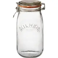 Kilner Bocal avec fermeture mécanique 1,5 l transparent
