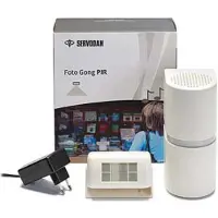 Niko Photo Gong Set PIR White 230VAC 12VDC - 33-410