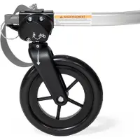 Burley 960047 Ningbo One-Wheel Stroller Kit adapté aux modèles à partir de 2016, noir (1 kit)