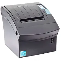 Bixolon SRP-350III - Imprimante de reçus - thermique direct - Rouleau (8 cm) - 180 dpi - jusqu'à 250 mm/sec - parallèle, USB 2.0 - outil de coupe - gris foncé