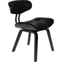 Dutchbone Chaise en bois noir