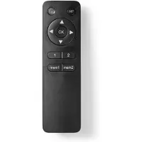 Nedis Télécommande de remplacement | Convient pour : TVCM5830BK / TVSM5830BK / TVSM5831BK / TVSM5850BK / TVWM5850BK | Fixe | 1 unité | Disposition claire | Fréquence radio | Noir