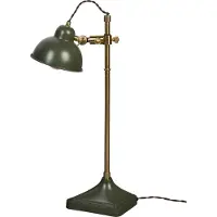 Dutchbone Todd Lampe à poser - Vert - Longueur du cordon 2,50 m - 34x18x63cm - Fer à repasser