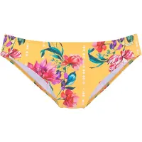 Sunseeker Bas de bikini jaune d'or / vert / rose / rose / blanc