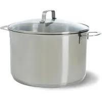 BK Bistro Soeppan - 24 cm - Inductie, Poêle + casserole, Argent