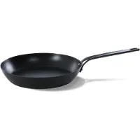 B+K Poêle à frire BK Black Steel - ø 30 cm - Sans revêtement antiadhésif