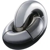 Huzzle Brain Teaser Cast Donuts argent