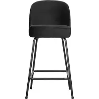 Bepurehome Tabouret de bar Vogue, 65 cm, couleur noire