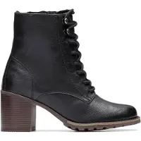 Clarks Bottine Cuir Well Lace - Noir