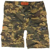 West Coast Choppers Short de - WCC CFL Short Cargo - Camouflage Vintage - S - 3XL - pour Homme - vert - Taille M